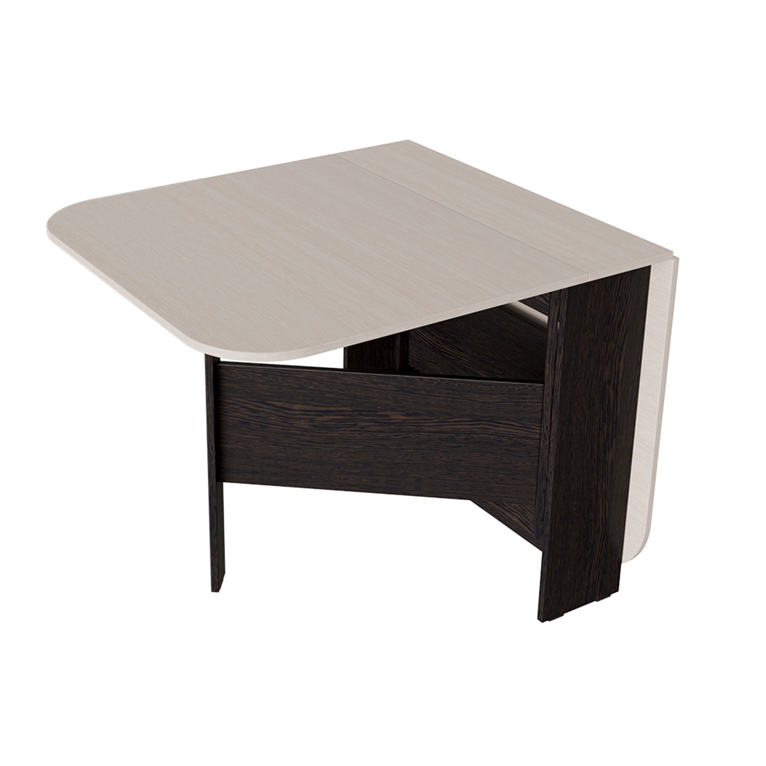 Стол обеденный раскладной 2270мм*800мм Тип 2 Венге Цаво/Дуб Белфорт ТриЯ *1