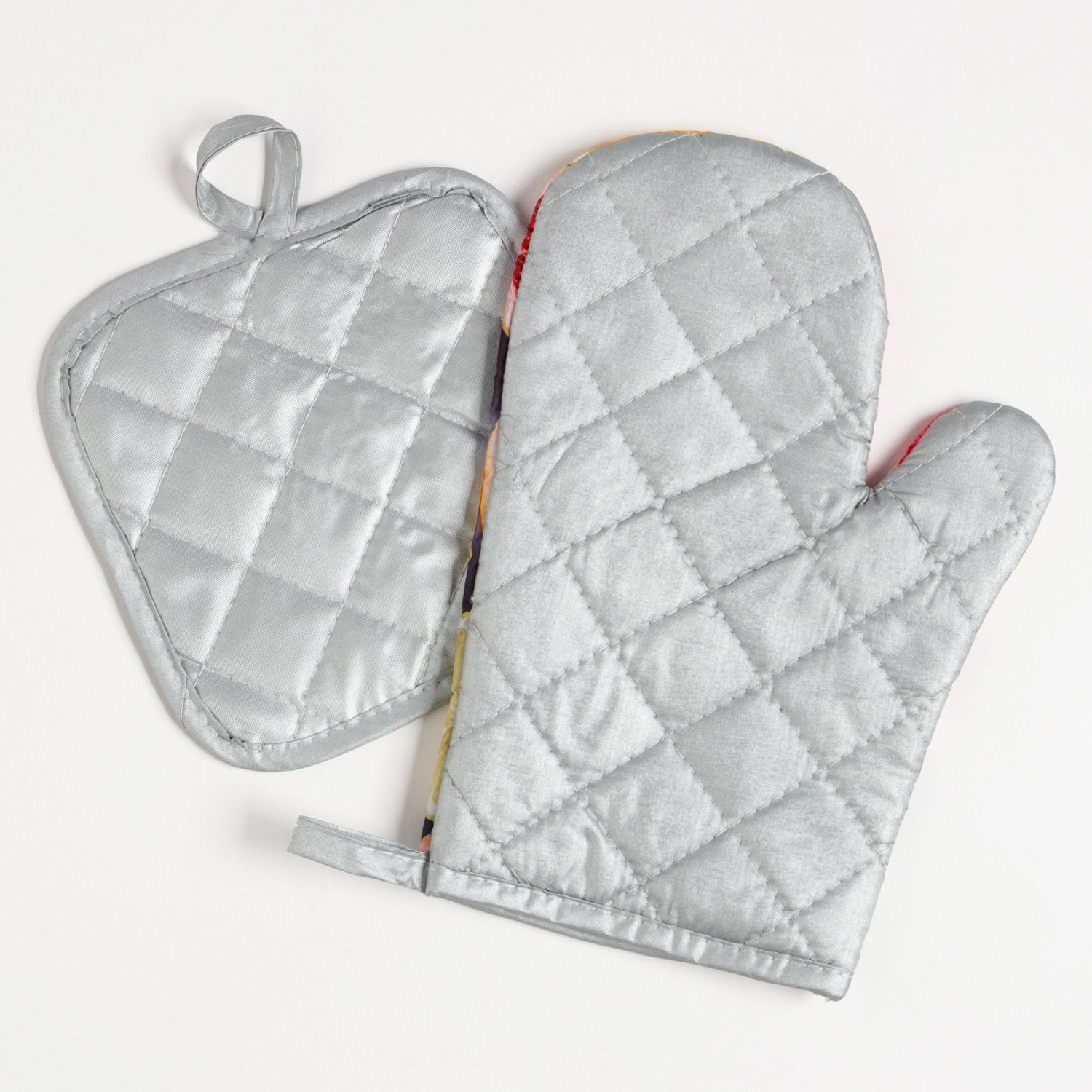 Варежка-прихватка 26*16см Цитрусовые 100% полиэстер Доляна *1