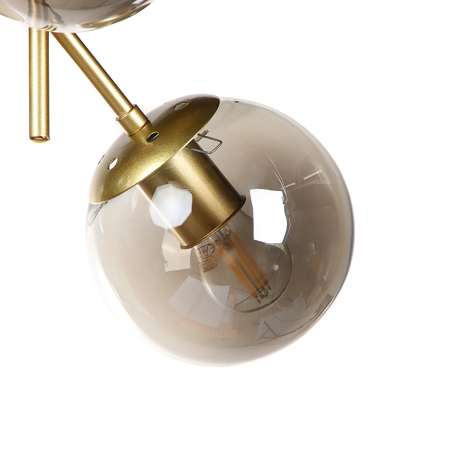 Люстра N36375/3 GD 3*40W E27 220V (d-350; h-340) VERNER LIGHTING *1