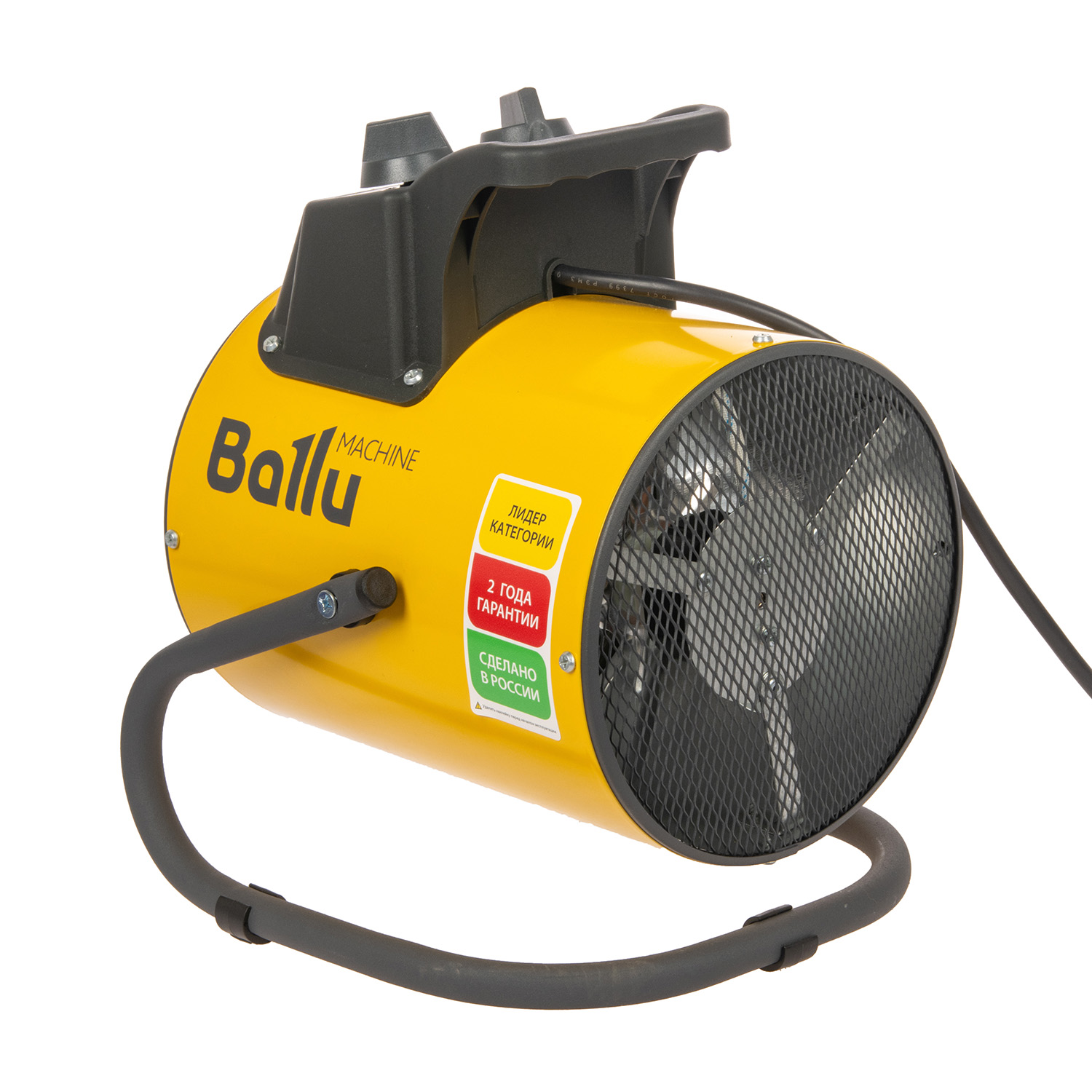 Пушка тепловая электрическая  3кВт 260м3/ч S-30м2 ТЭН круглая 230В BHP-PE2-3 Ballu *1