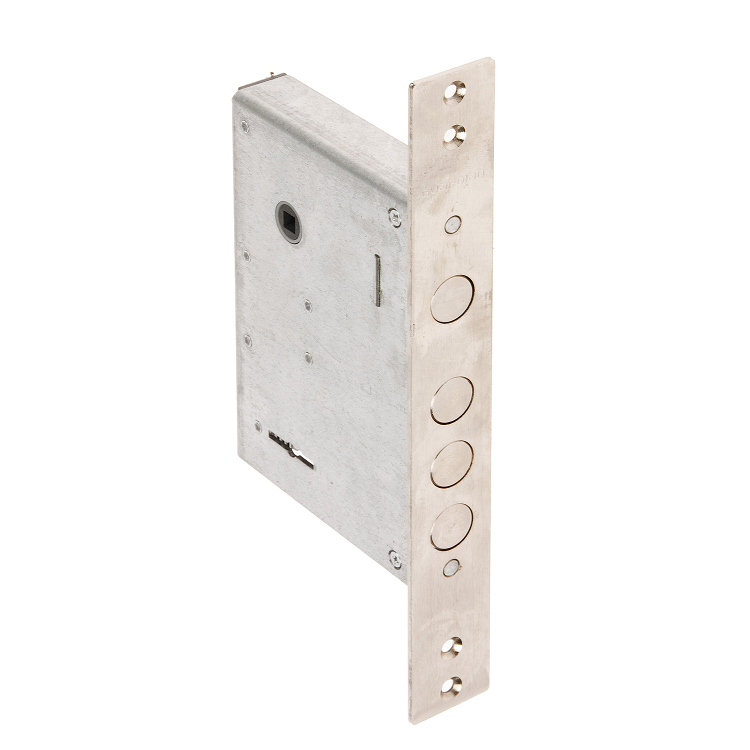 Замок врезной КОРПУС сув.механизм, хром 3004-4 Гардиан *1/15