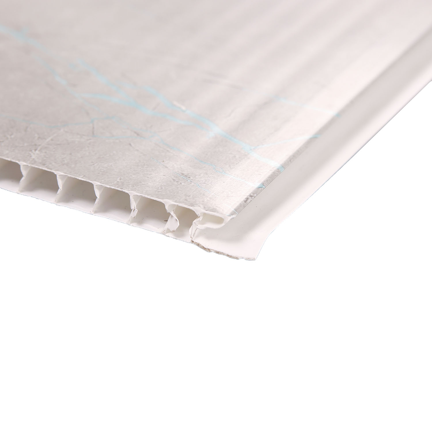 Панель ПВХ 2600х250 мм Центурион, каспий голубой, 0.65 м²