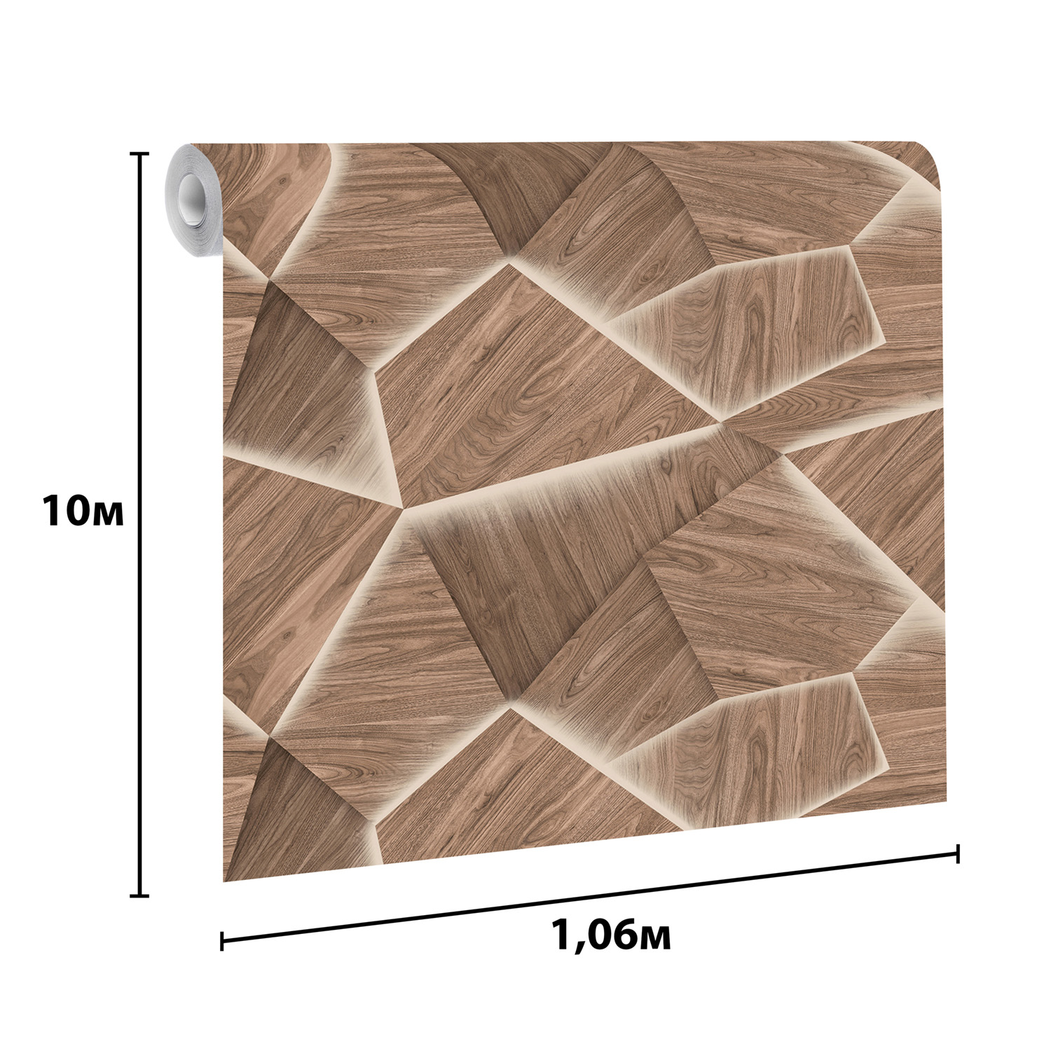 яяяОбои флиз Victoria Stenova Woody 286688 1.06*10м *6