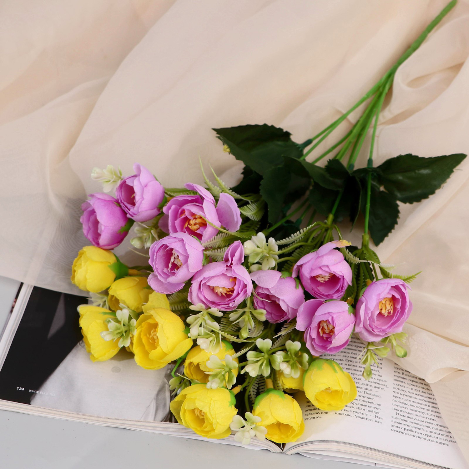 Букет "Роза Джун" 3х34 см, микс   9913392