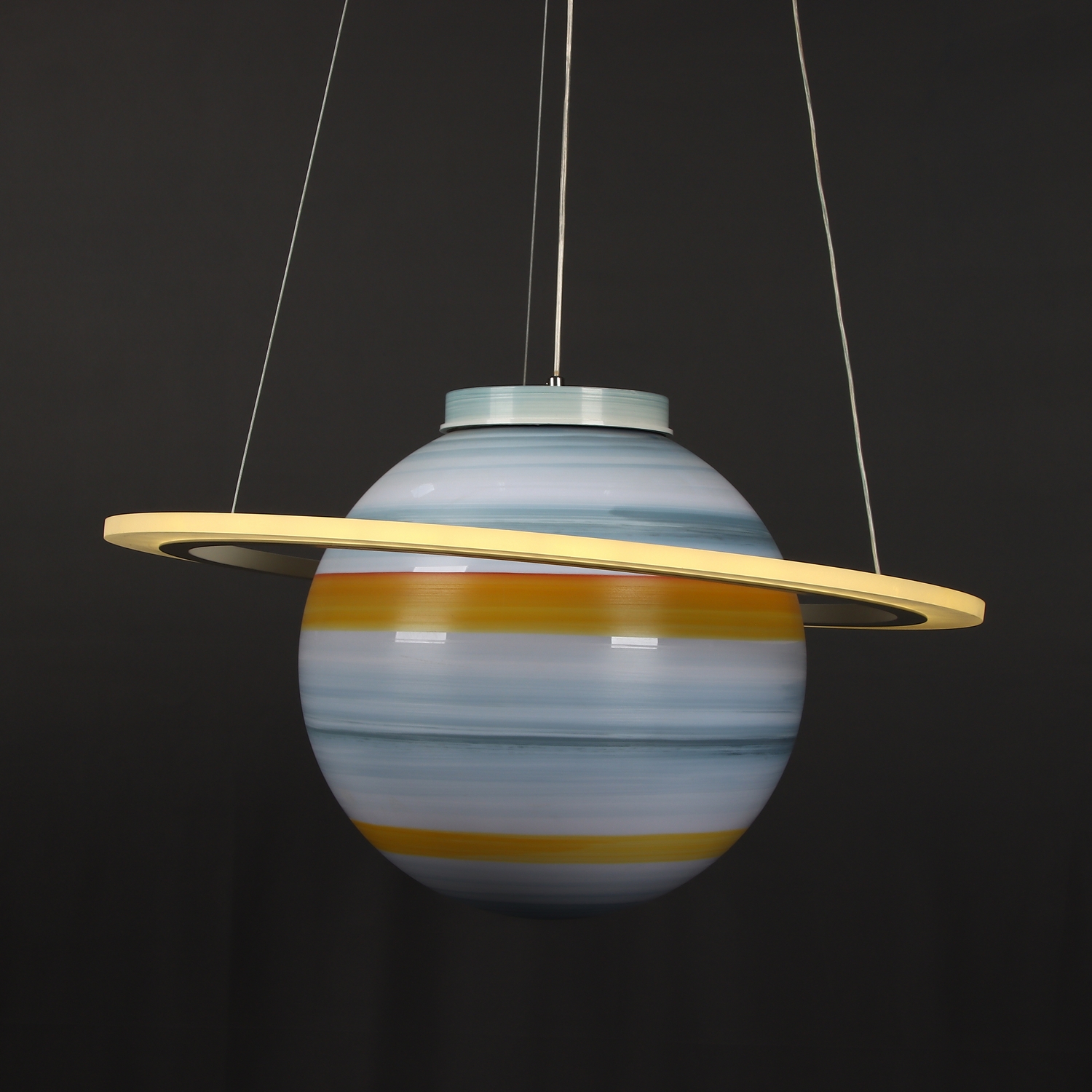 Люстра 8407 BL 32W*2+Е27 blue 600мм S=6м2  VERNER LIGHTING *1