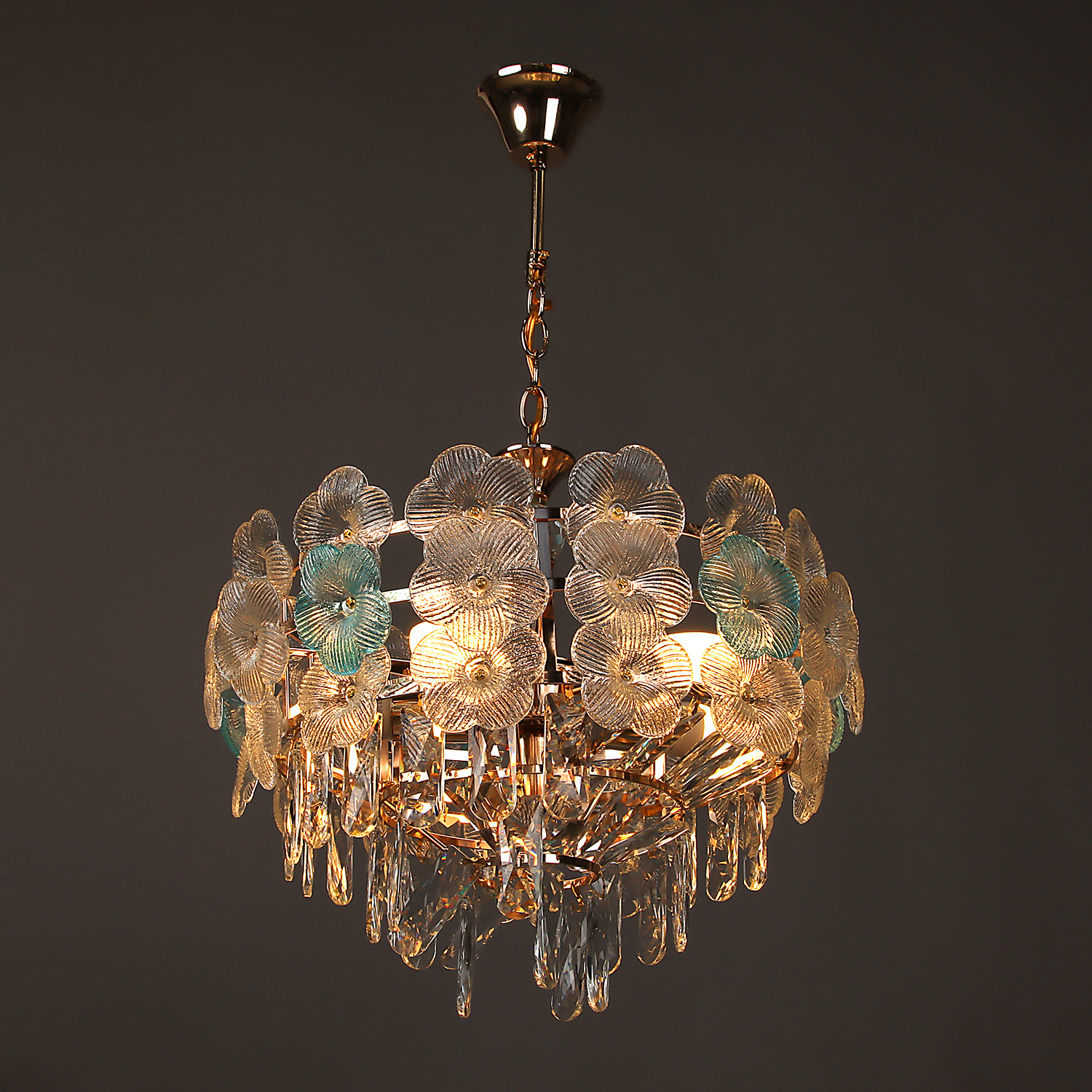 Светильник потолочный E2560/6 FGD 6*40W E27 220V (d-420; h-600) VERNER LIGHTING *1