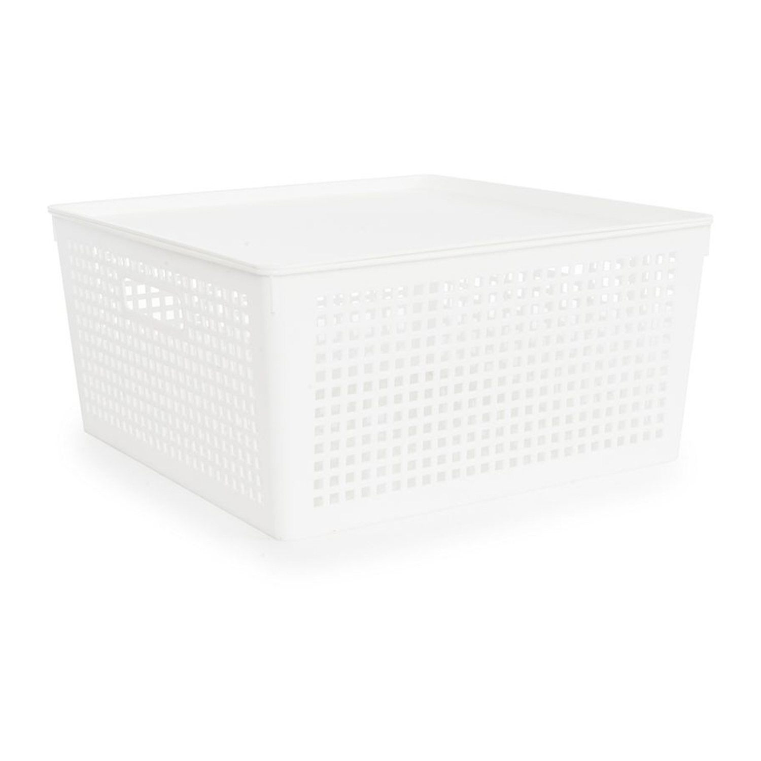 яяяКорзина 310х310х150мм (12л) с крышкой TRAYMIX арт.46580  *1/16