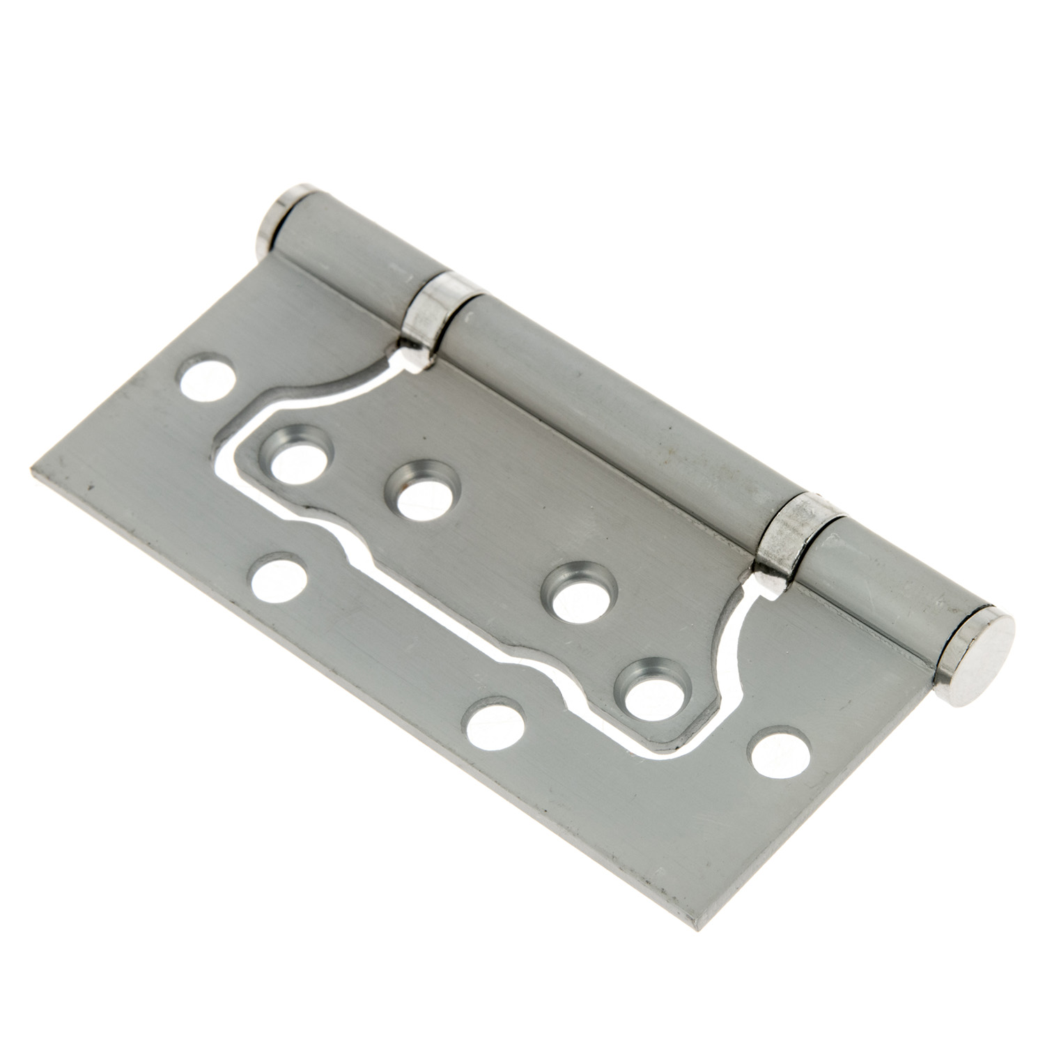 Петля без врезки 100*75*2,5мм ХРОМ суперматовый CRS Code Deco *1/25/100