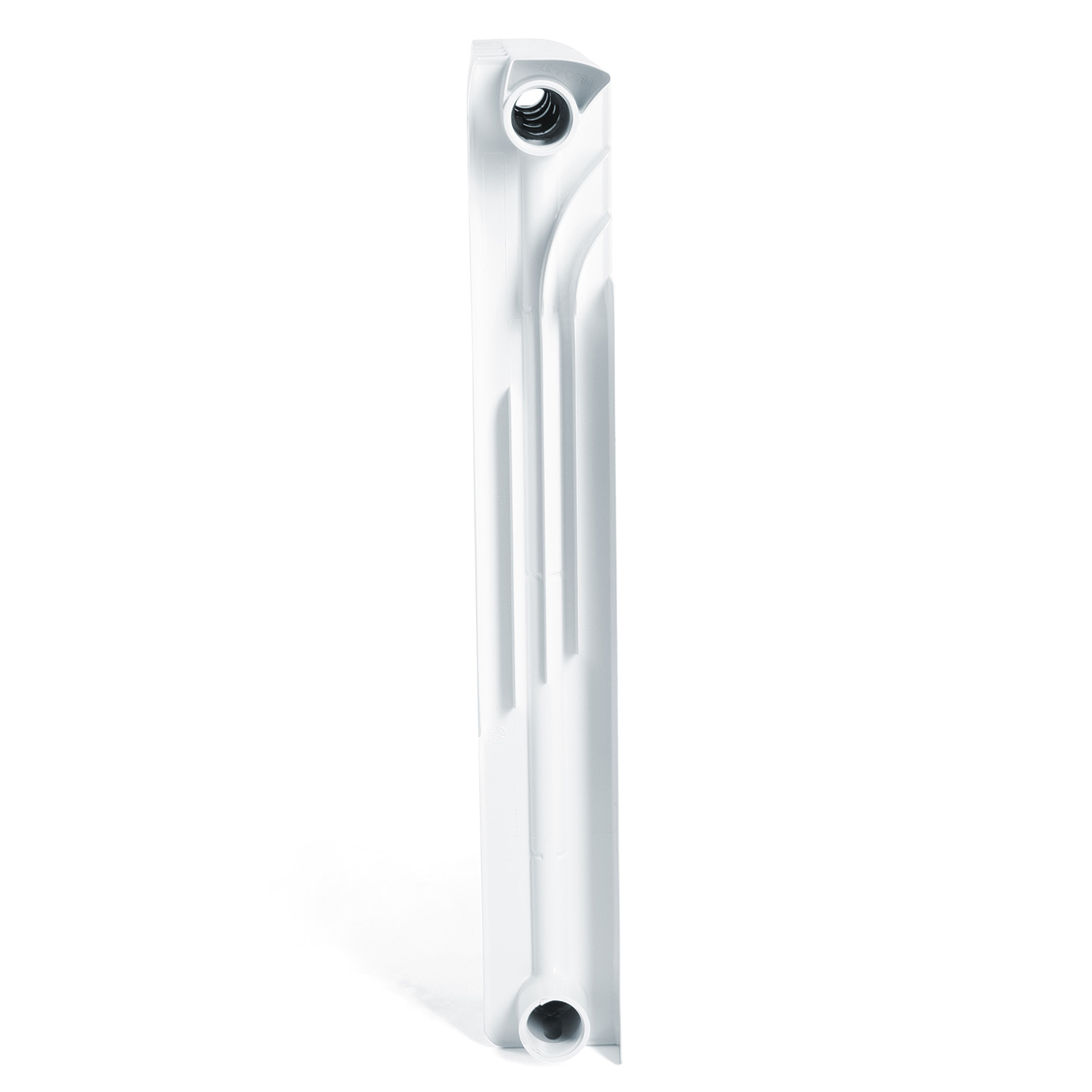 Радиатор алюминиевый 12 секций STI, 500 мм, белый