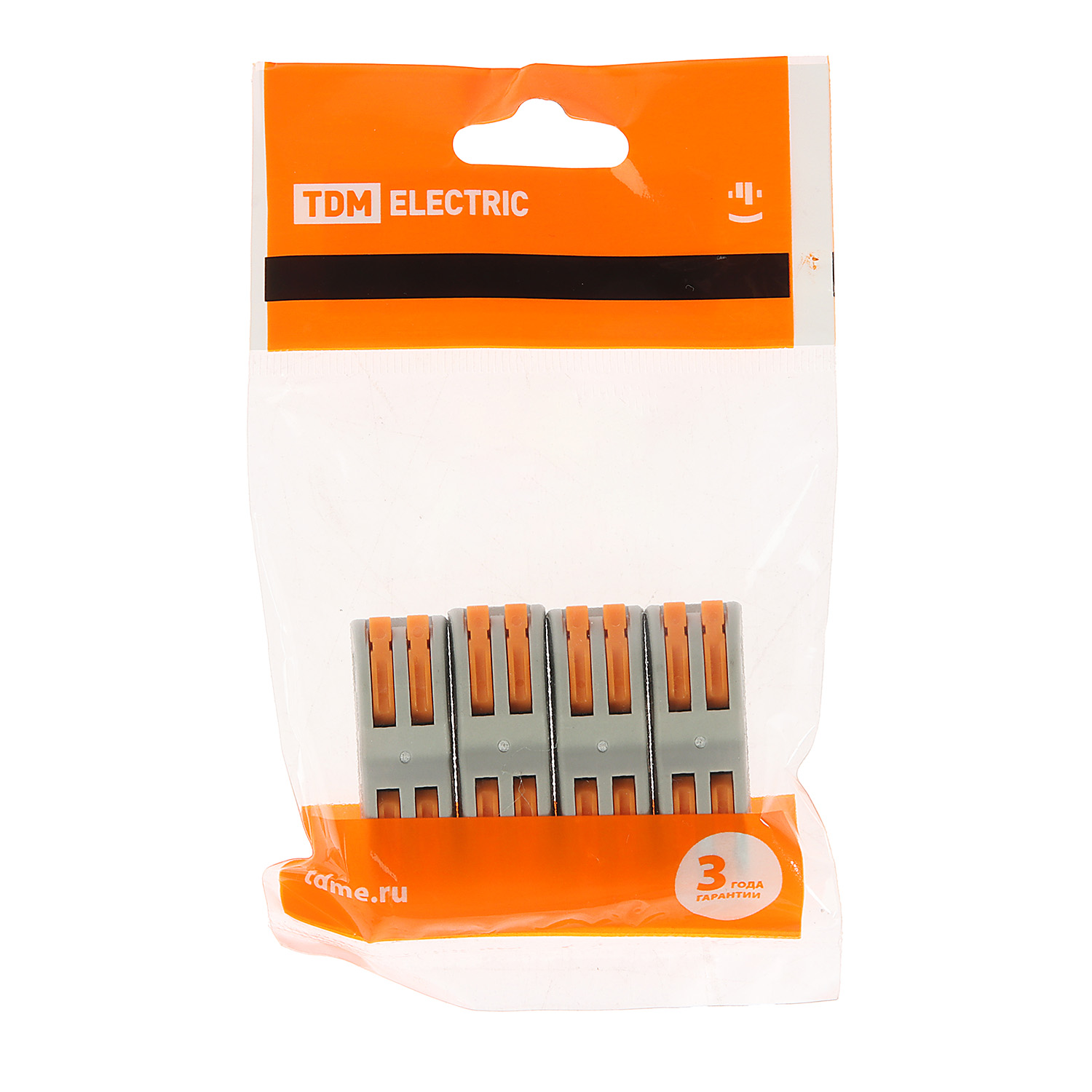 Клемма соединительная 2 конт. проходная СК-412-2 2,5мм2 (4шт) TDM SQ0527-0051  *1/20