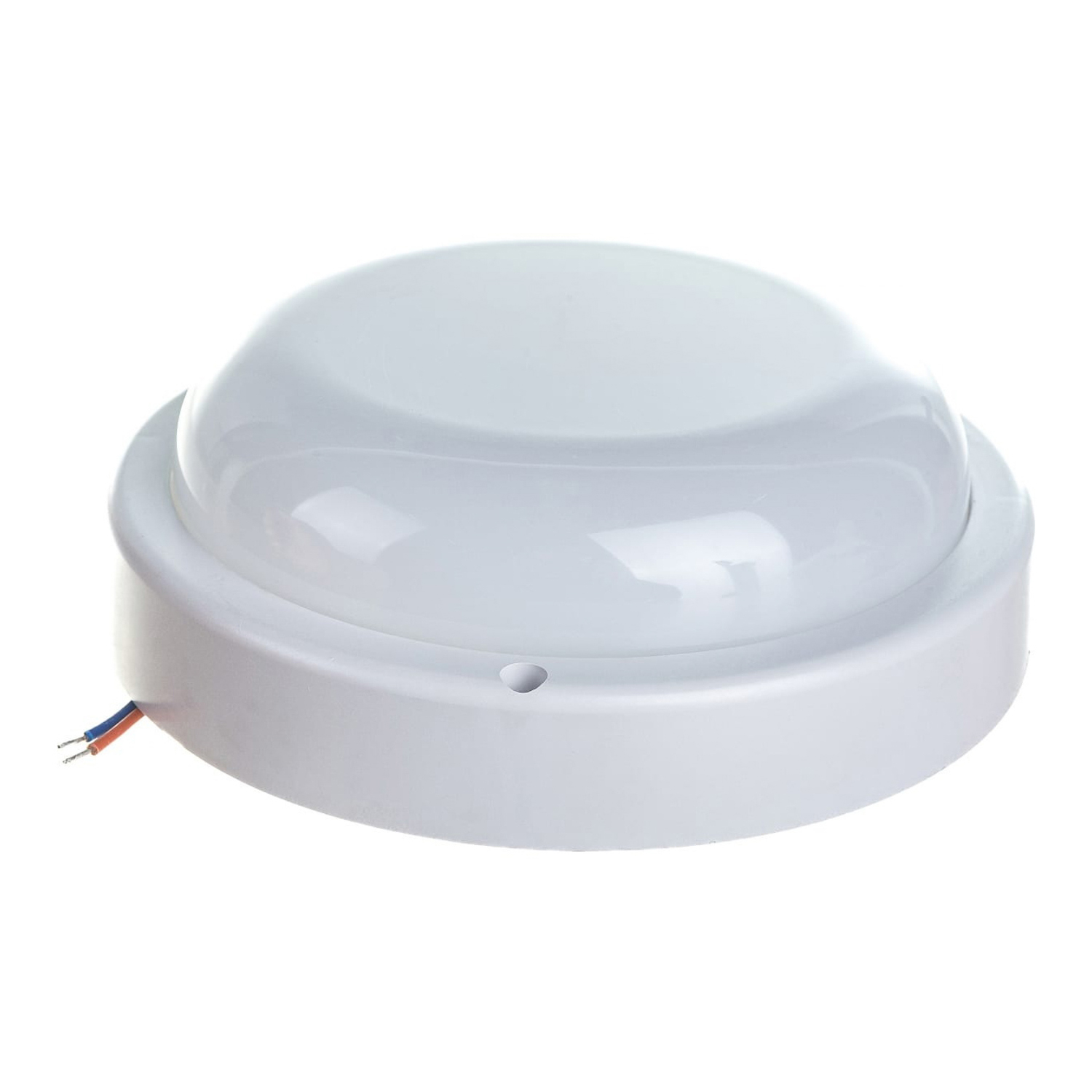 Светильник накладной светодиодный 15Вт 4.0К 1100Лм IP65 D155x52 круг белый ЖКХ Gauss 126411215 *1/40