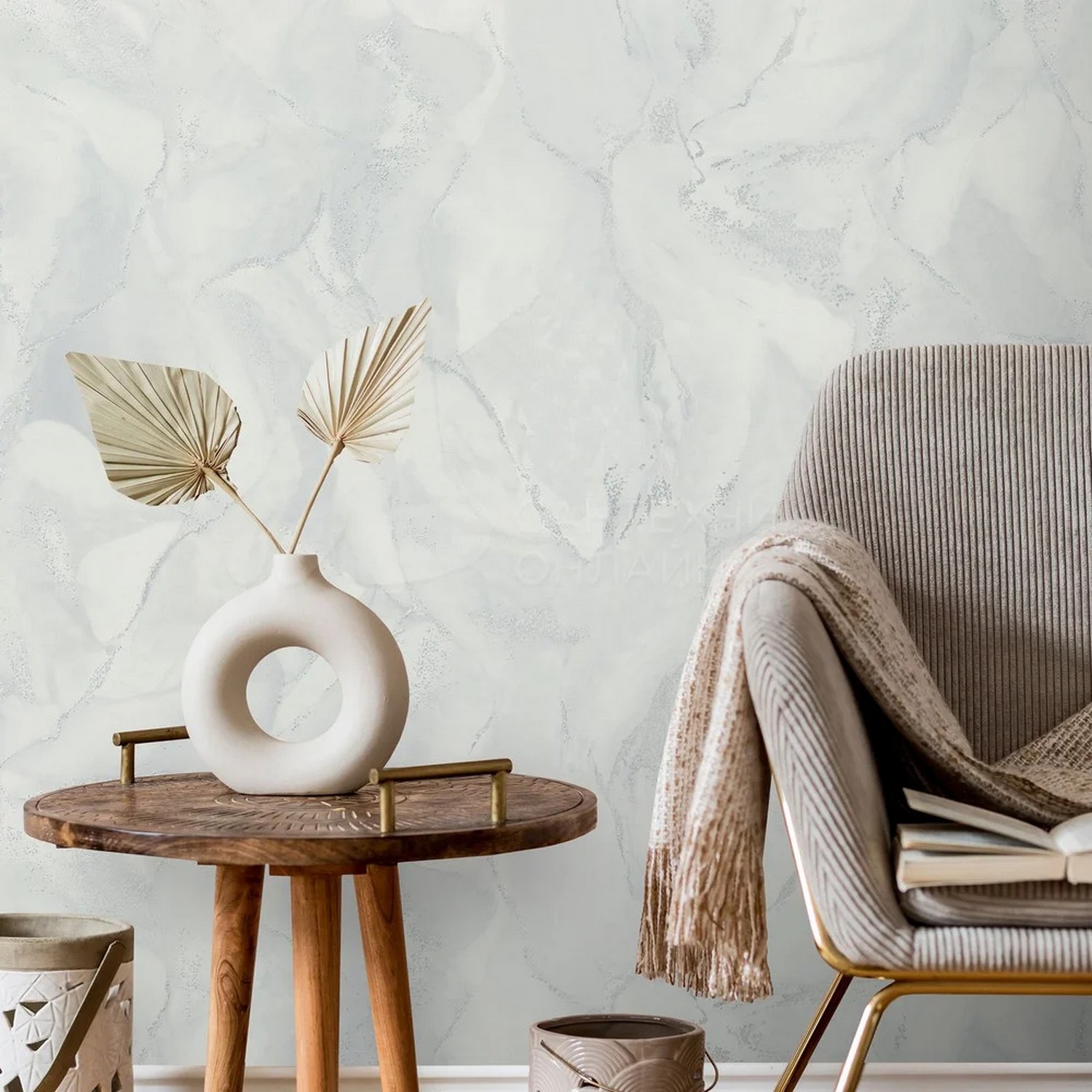 Обои  флиз ED Monte Solaro Eiwa фон 9238-11 *6