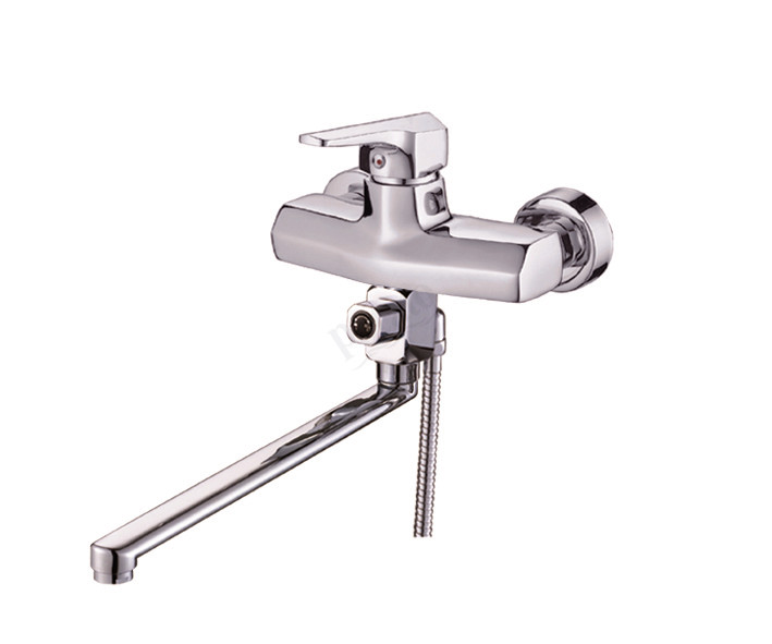 Смеситель для ванны Potato P2140, длинный излив, однорычажный