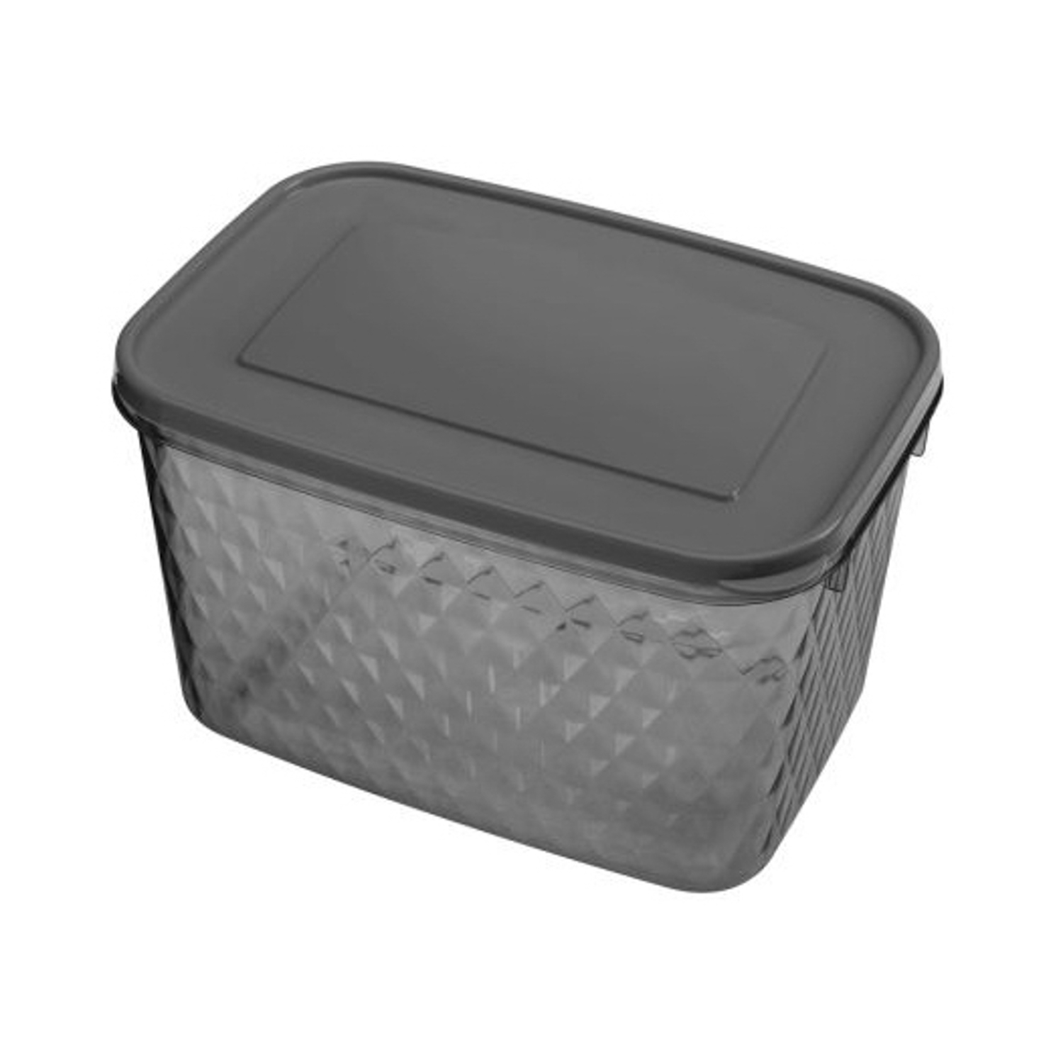 Контейнер д/прод. пластм. "Кристал" 1,7л 180x125x110мм Черный арт433142013("Бытпласт")*1/20 Контейнер д/прод. пластм. "Кристал" 1,7л 180x125x110мм Черный арт433142013("Бытпласт")*1/20