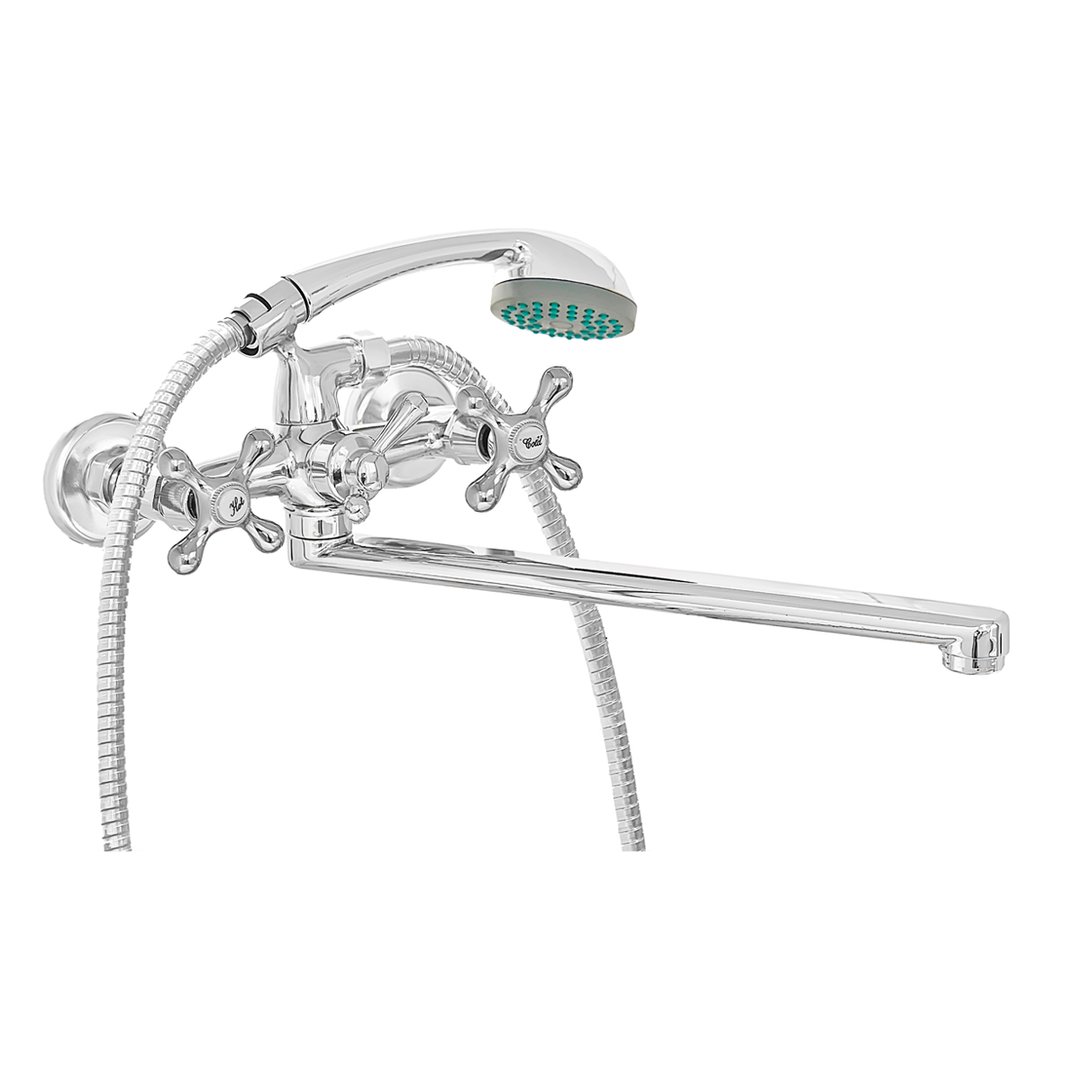 Смеситель д/ванны ROEGEN RP120B плоский излив *1/10