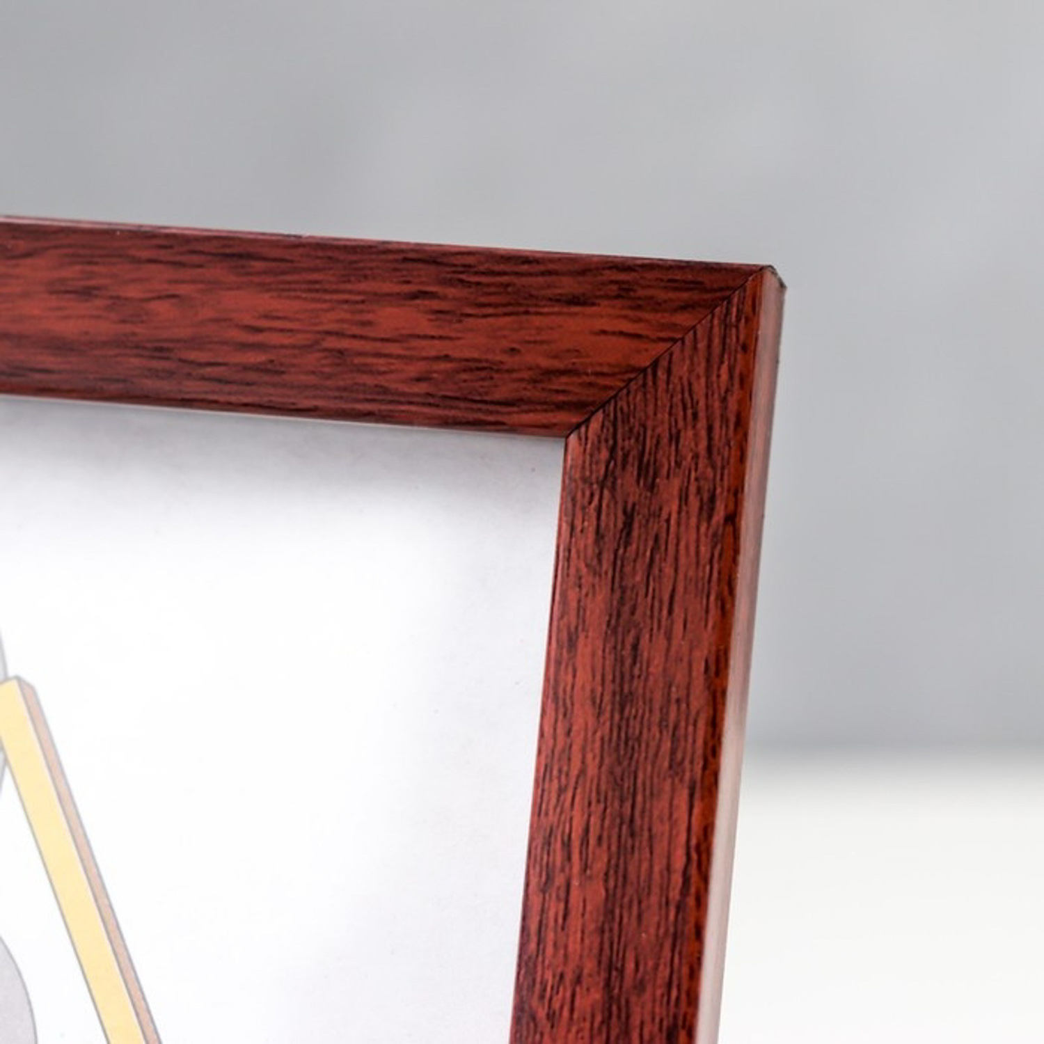 Фоторамка пластик 10х15 см 1487 коричневый 5367320