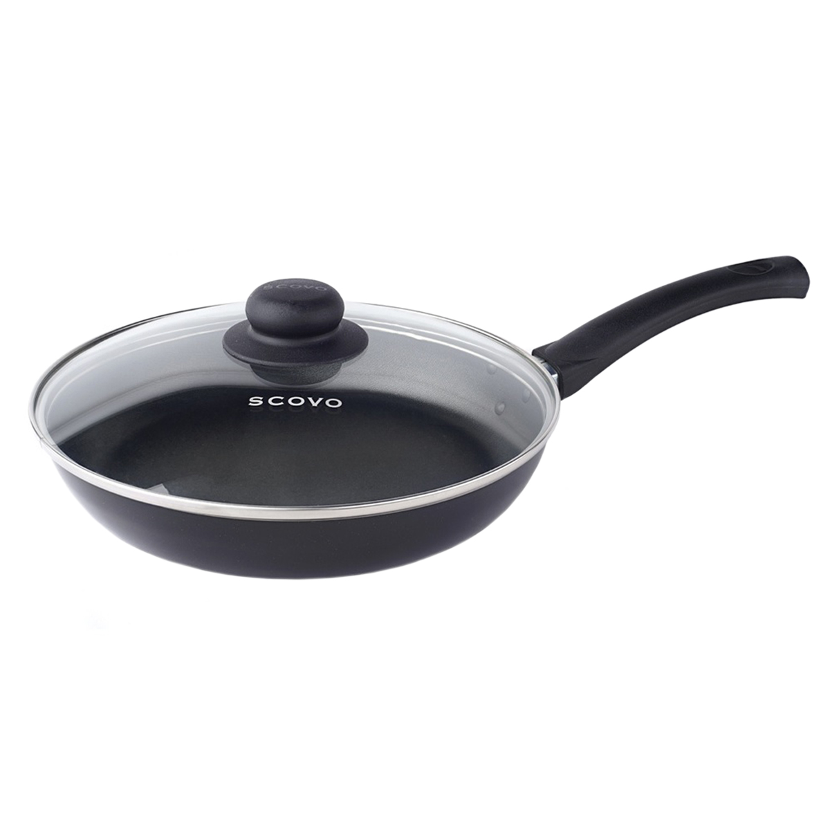 Сковорода алюм.а/приг.  Scovo "Consul" d26см Стекл.кр. RC-010 (з-д "Сково") *1/8