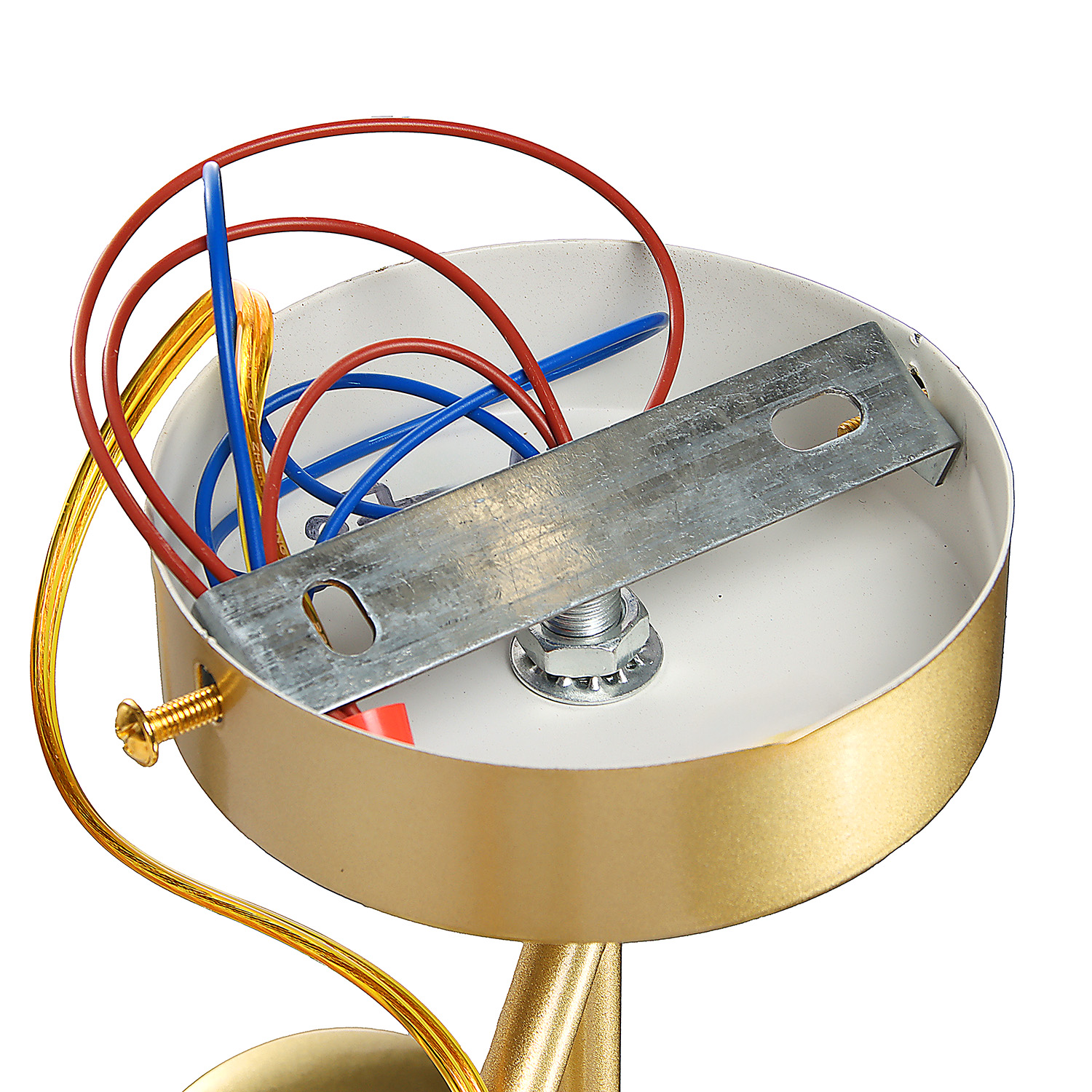 Люстра N36375/3 GD 3*40W E27 220V (d-350; h-340) VERNER LIGHTING *1