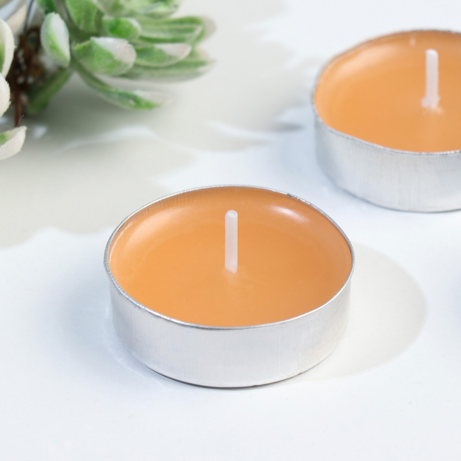 Набор свечей ароматических чайных «Сандаловое дерево», в подарочной коробке, 6 шт.