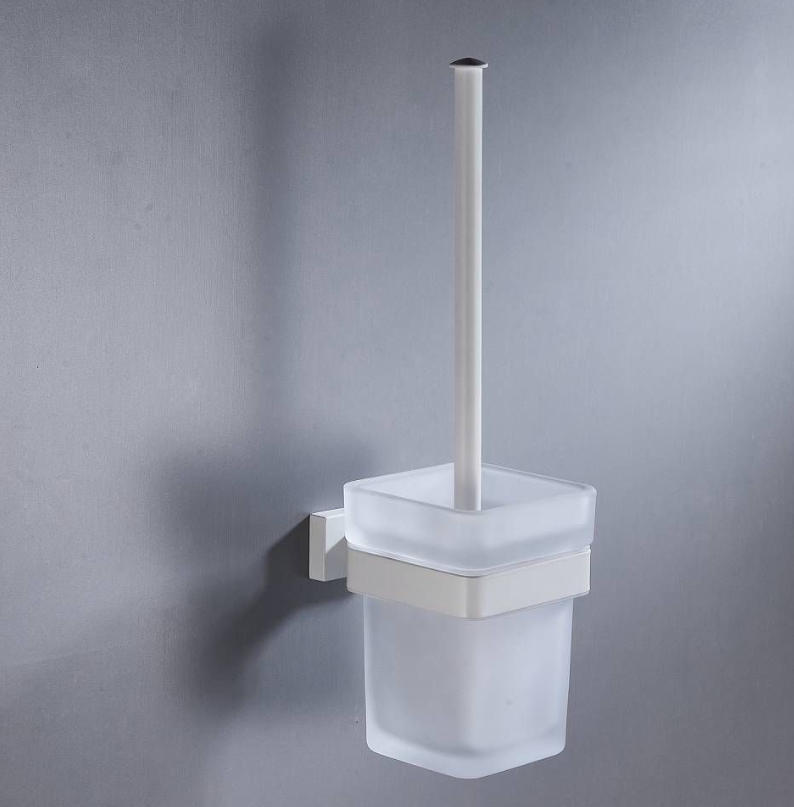 Ерш для туалета настенный белый, 125х85х34 мм. , Shevanik SG5600C  *1/20