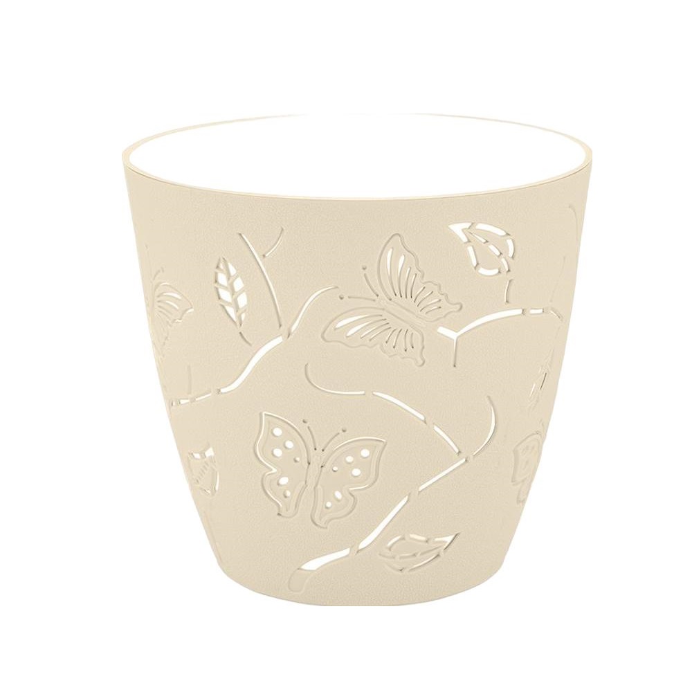 Кашпо пластм. "Butterflies" 1,4л d верха 145мм h134мм молочный туман PT401210048 ("Plast Team")*1/10 Кашпо пластм. "Butterflies" 1,4л d верха 145мм h134мм молочный туман PT401210048 ("Plast Team")*1/10