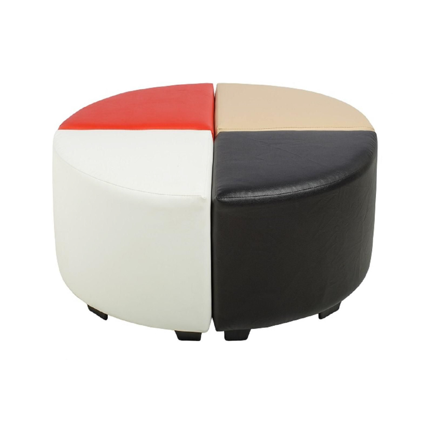 яяяПуф детский Марио 400х400х380 Оранжевый   4176770