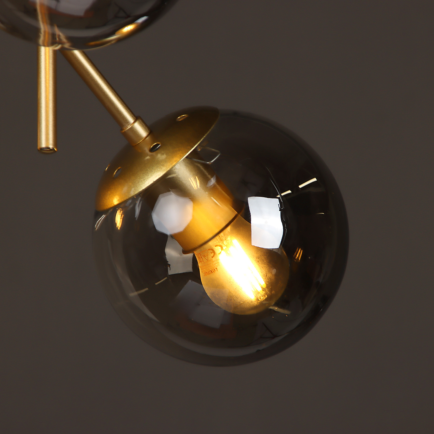 Люстра N36375/3 GD 3*40W E27 220V (d-350; h-340) VERNER LIGHTING *1