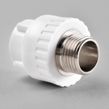 Муфта комбинированная PPRC наруж. резьба Ø 20-3/4" *10/60