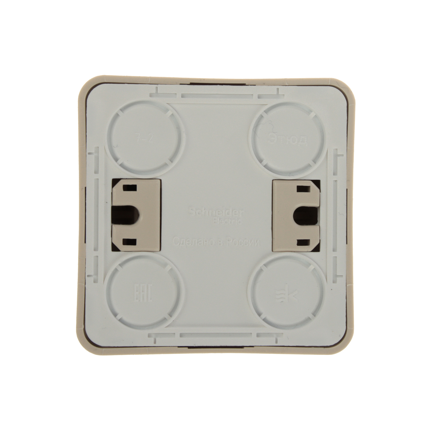 Выключатель "Этюд" ОП 1кл. кремовый ВА10-001К *10/25