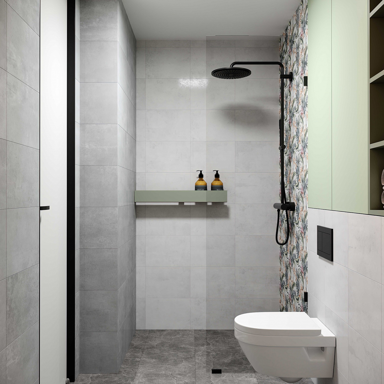 Плитка 40х28 см настенная 1.23 м² Axima Дорадо, светло-серый