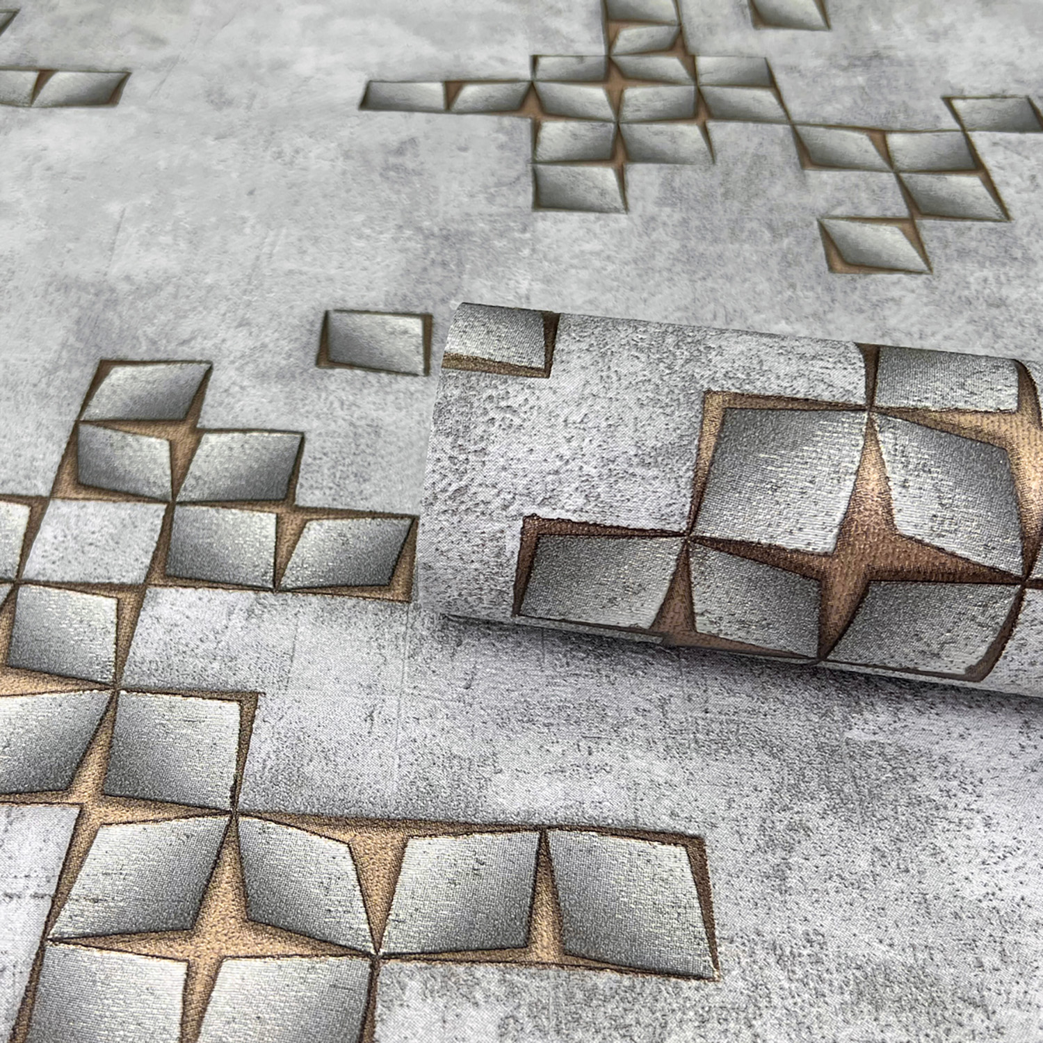 яяяОбои флиз. "Эрисманн" Profi Deco Tetris 60716-06 10.05х1.06м *6