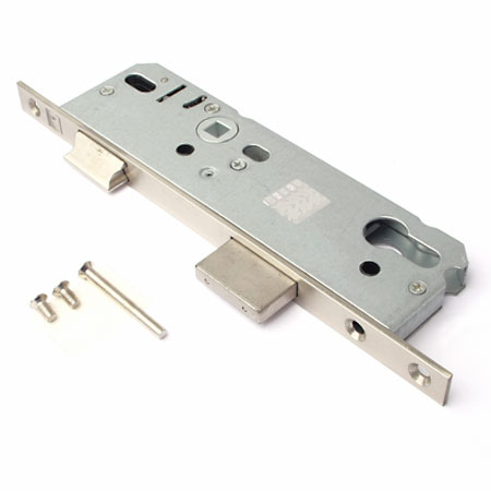 яяяЗамок врезной КОРПУС 92мм 7000-40-NI никель Апекс *1/12