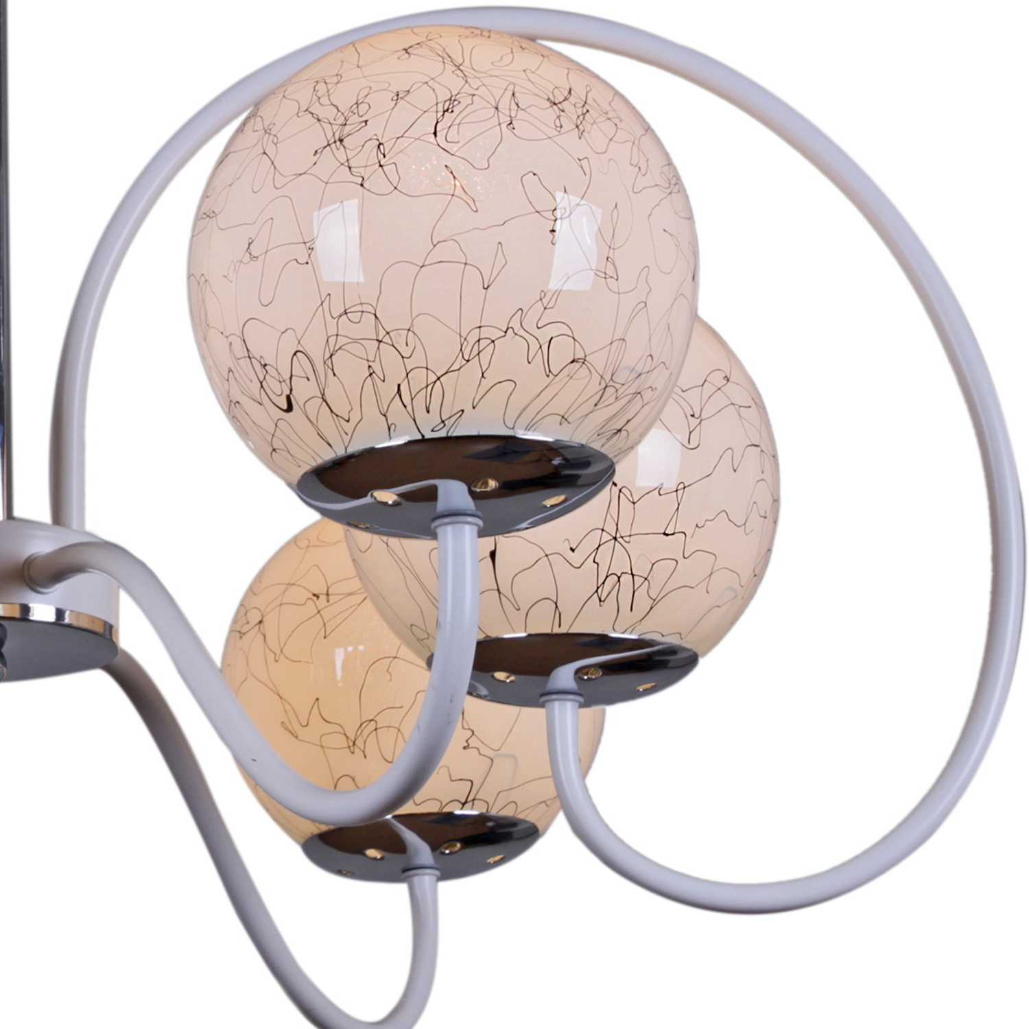 Люстра 01269-0.3-06B WH+CR  S=24м2  *1