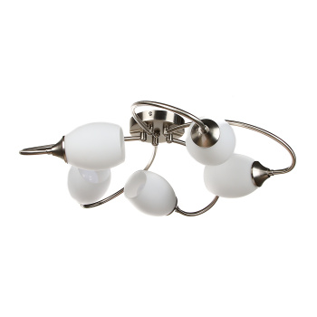 Люстра N6436/5 SL 5*40W E27 220V (d-600; h-160)  VERNER LIGHTING *1