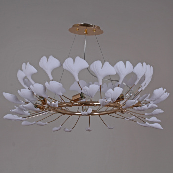 Люстра 08355-0.4-08 FG Е14 40Вт S=48м2  *1