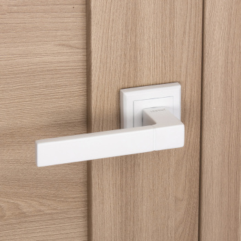 Ручка раздельная БЕЛЫЙ 109К Нора-М *1/20