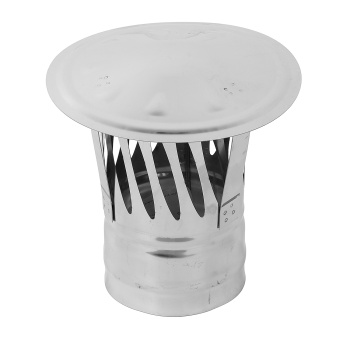 Зонт d.115, 0,5мм с искрогасителем нержавейка AISI 430 GS *1/14