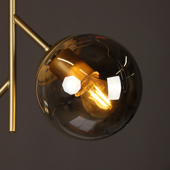 Люстра N36375/2 GD 2*40W E27 220V (l-350; w-130; h-300)  VERNER LIGHTING *1