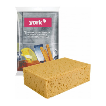 Губка д/уборки хозяйственная Большая 200х140х65мм 012090 ("YORK") *1/30 Губка д/уборки хозяйственная Большая 200х140х65мм 012090 ("YORK") *1/30