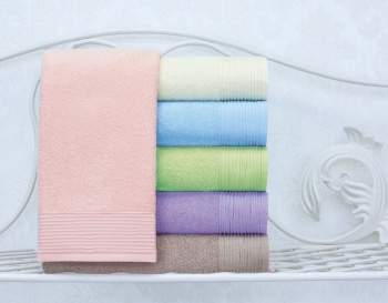 Полотенце махровое 33*60см Палитра ванильный 300гр/м2 Самойловский текстиль *5/35