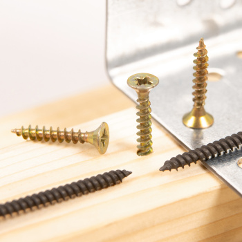 Шурупы жёлтые BROZEX пакет 4*25 (30шт) *10/100