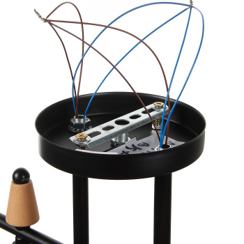 Люстра N6418/4 BK+WOOD 4*40W E27 220V (l-780; w-120; h-270)  VERNER LIGHTING *1