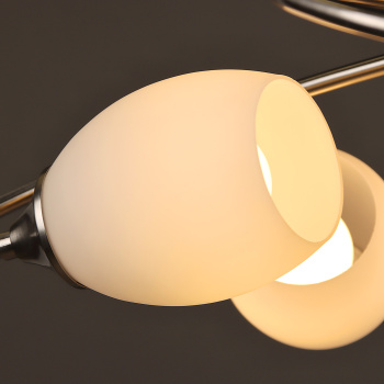 Люстра N6436/5 SL 5*40W E27 220V (d-600; h-160)  VERNER LIGHTING *1