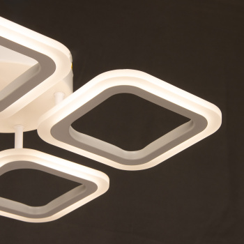 Светильник потолочный светодиодный 05104-0.3-04 WH LED 3000-6000К 56W S=15м2  (3 режима)*1/20