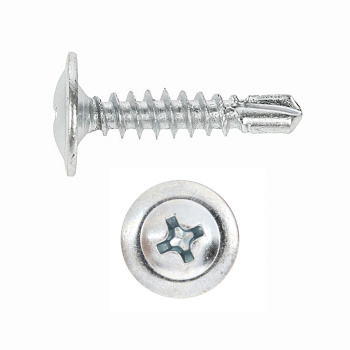 Саморезы прессшайба BROZEX 4,2*19 сверло (10кг) промтара *10