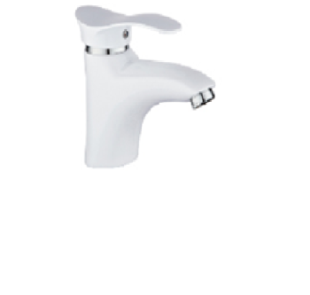 Смеситель для умывальника Potato P1001-7, короткий излив, рычажный