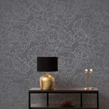 Обои флиз Elysium Санфло (графит) Е28825 1,06*10м *1/6