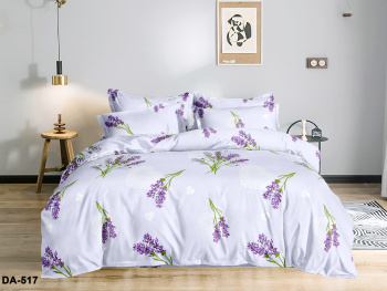 Постельное белье евро бамбук Орхидея DA-517, наволочки 70*70 - 2шт *1 Постельное белье евро бамбук Орхидея DA-517, наволочки 70*70 - 2шт *1