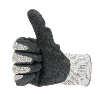 Перчатки рабочие полиэстер, со стекловол с текстурир латекс покр р-р10(XL) PSV039P "Fiberon"*1/12/60 Перчатки рабочие полиэстер, со стекловол с текстурир латекс покр р-р10(XL) PSV039P "Fiberon"*1/12/60