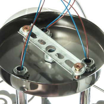 Люстра Verner Lighting N2299/3, 40 Вт, Е27, 3 лампы, черный/хром Люстра Verner Lighting N2299/3, 40 Вт, Е27, 3 лампы, черный/хром